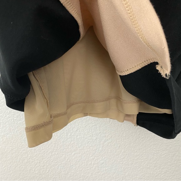 Alice And Olivia Employed Amena Colorblock Tan Dress - Picture 12 of 12